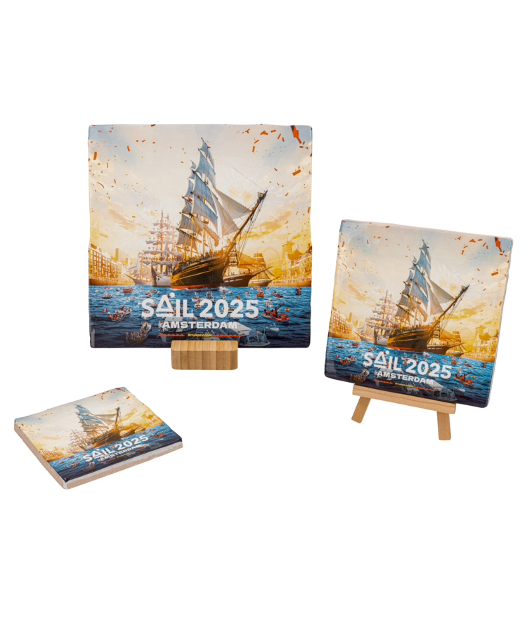 Official SAIL Amsterdam 2025 Jubilee Tile – A Limited Collector’s Edition (demo purpose only)